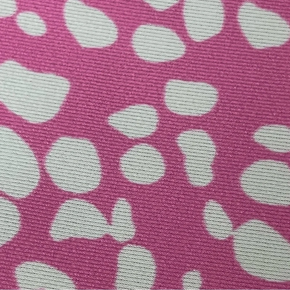 SHEIN Pink Polka Dot Bikini Set Cutout Top XL Tie Side Bottom S Y2K Coquette